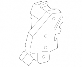 Front right door lock Ford Ecosport 18-22