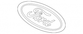 Ford Edge 19-24 ST grille emblem