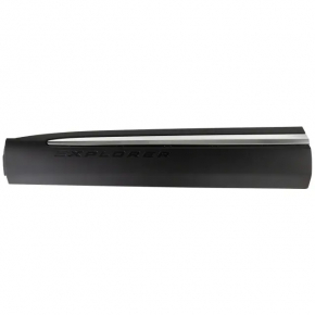 Door trim lower front left Ford Explorer 20-24 with matte chrome molding, Platinum