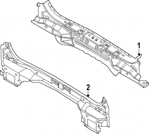 Ford Bronco Sport 21-25 Rear Panel 2 Pieces