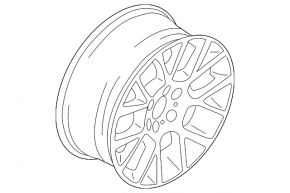 Wheel disk R18 BMW 5 GT F07 10-17 18, type 238
