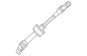 Steering cardan shaft Lexus RX350 RX450h 16-22
