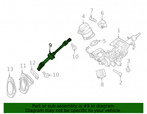 Lexus RX350 RX450h 16-22 Steering Cardan Joint