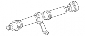 Propeller shaft driveshaft Audi Q7 16-25 3.0T