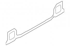 Rear bumper bracket, central, BMW iX 22-26 sport