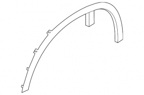 Front Left Fender Arch Cover BMW X5 G05 19-23 OEM