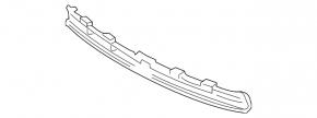 Front bumper grille upper Lexus RX450h 10-12 dorest