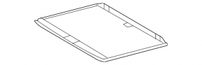 Gray sunroof curtain for Toyota Avalon 2005-2012
