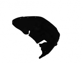 Rear right fender liner for Jeep Grand Cherokee WL 21-25 long