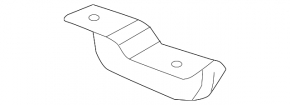 Mudguard threshold rear right Honda Insight 19-22