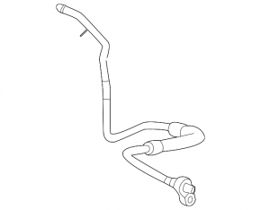 Cooling pipe for automatic transmission Chevrolet Malibu 19- 1.5T on gearbox, intake