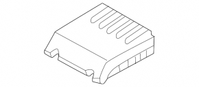 Front Bumper Bracket Central Kia Niro 23- HEV, PHEV