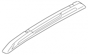 Roof rail right Subaru Outback 10-14