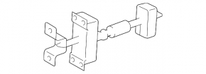 Front left door stop for Mercedes W211