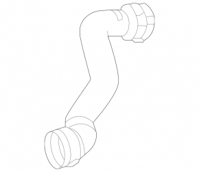 Upper cooling hose for Mercedes GLC 300 20-22