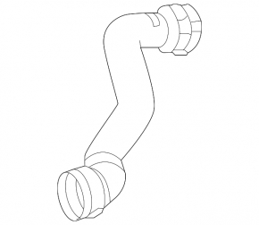 Upper cooling hose for Mercedes GLC 300 20-22