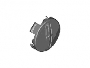 Central cap for disk Lincoln MKC 15- 54/51mm, chips