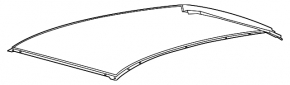 Metal roof for Lincoln MKC 15-19