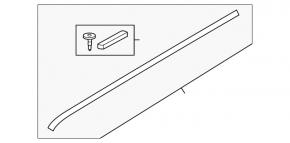 Right roof lining for Land Rover Range Rover 13-21 for panoramic windows