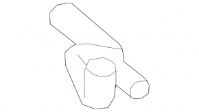 Upper cooling pipe Nissan Leaf 18-22