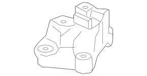 Left Engine Mount Bracket GMC Terrain 18-LYX, LSD, LH7