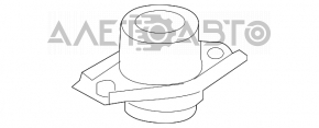 Left engine mount for Mercedes W164 ML V6