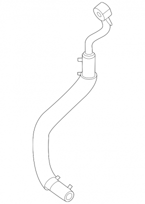 Hyundai Tucson 22-25 1.6T HEV Turbocharger Coolant Intake Line