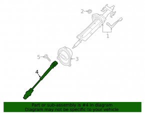 Steering cardan shaft BMW 3 G20 19- RWD