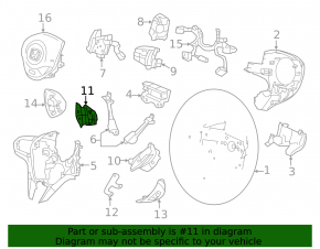 Honda CRZ 11-15 steering wheel controls