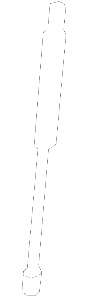 Left hood shock absorber for Audi A8 10-18