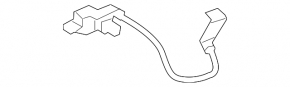 Battery terminal negative VW Atlas 18-