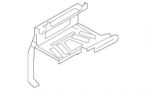 BMW X5 E70 07-13 Audio Amplifier Bracket