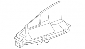 Antenna fin BMW X3 G01 18-21 GPS