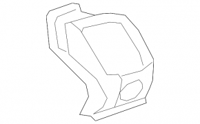 Left air duct for Nissan Leaf 11-17