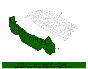 Rear panel of the Hyundai Elantra AD 19-20 on the body, black