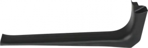 Nissan Pathfinder 13-20 black inner front left door sill plate
