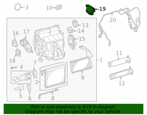Temperature Control Module Lexus IS 14-15