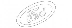 Ford Fiesta 11-19 4d Tailgate Emblem