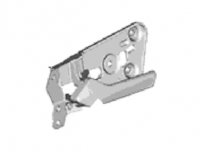 Door handle inner front left Lincoln MKC 15- chrome