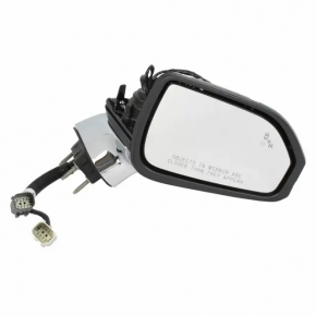 Side mirror right Lincoln MKZ 17-20 turn signal, heating, projection, auto folding, BSM