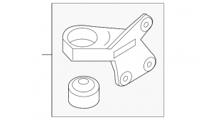 Gearbox bracket right Mitsubishi Eclipse Cross 18-