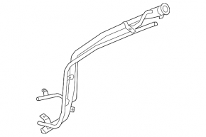 Fuel filler neck Mazda CX-9 16-