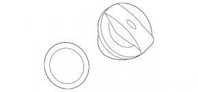 Oil filler cap Audi Q7 16-19 3.0T