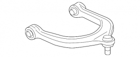 Upper front left control arm BMW X5 G05 19-24 MINUS