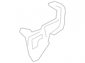 Front right rear fender bracket for BMW 3 G80 21-25 M3