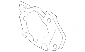 Rear right door speaker bracket for BMW X7 G07 19-26