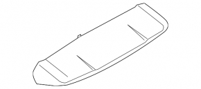 Spoiler for the trunk door BMW X7 G07 19-