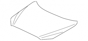 Mitsubishi Lancer 10-17 bare hood
