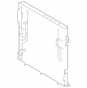 Radiator frame VW Touareg 11-17 3.6 AND