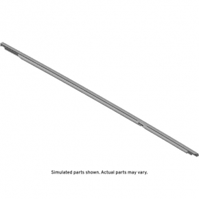 Chevrolet Cruze 16" center rear right door glass molding, chrome